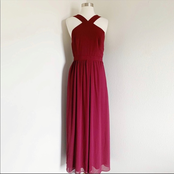 | Lulus | Air of Romance Maxi Bridesmaid Dress - Picture 2 of 6